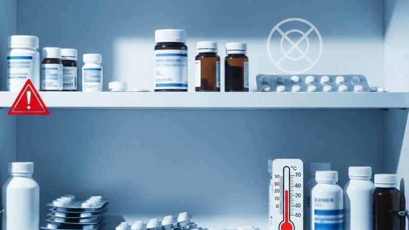 Cuidados com medicamentos no calor: como armazenar corretamente e evitar riscos