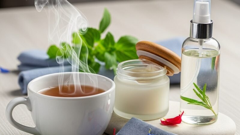 Chás, pomadas e sprays: soluções naturais que o farmacêutico aprova