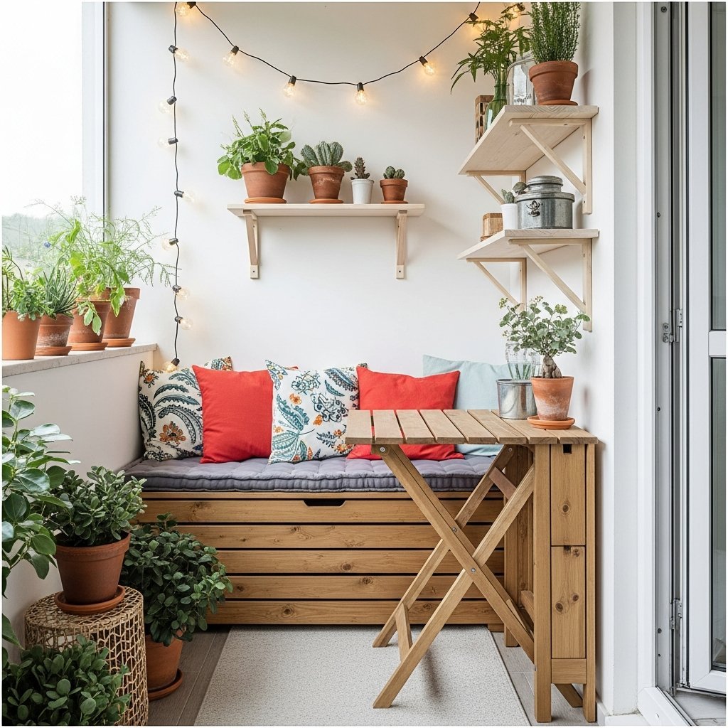 Encante e transforme sua varanda pequena com dicas práticas e estilos variados