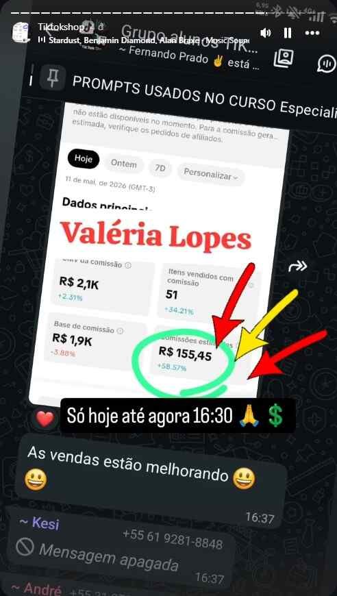 resultado aluno tiktokshop 17