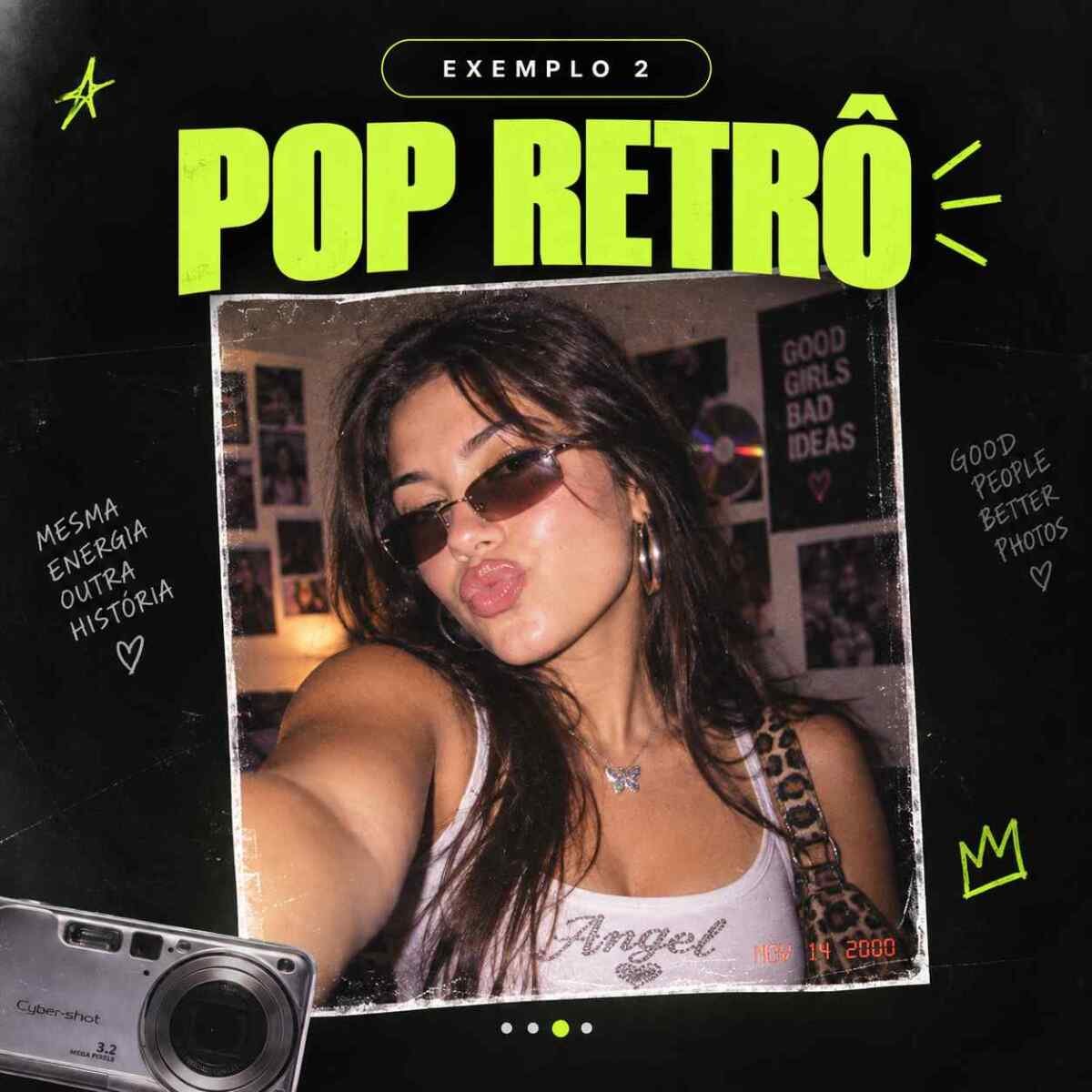 Aprenda a transformar uma foto comum em uma imagem Pop Retrô inspirada nas câmeras digitais e na cultura visual dos anos 2000, preservando o rosto e a identidade da pessoa.