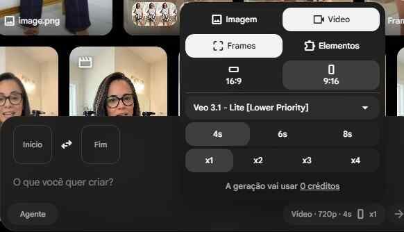 Definir o primeiro e o último frame ajuda a controlar de onde uma cena parte e onde ela precisa terminar.