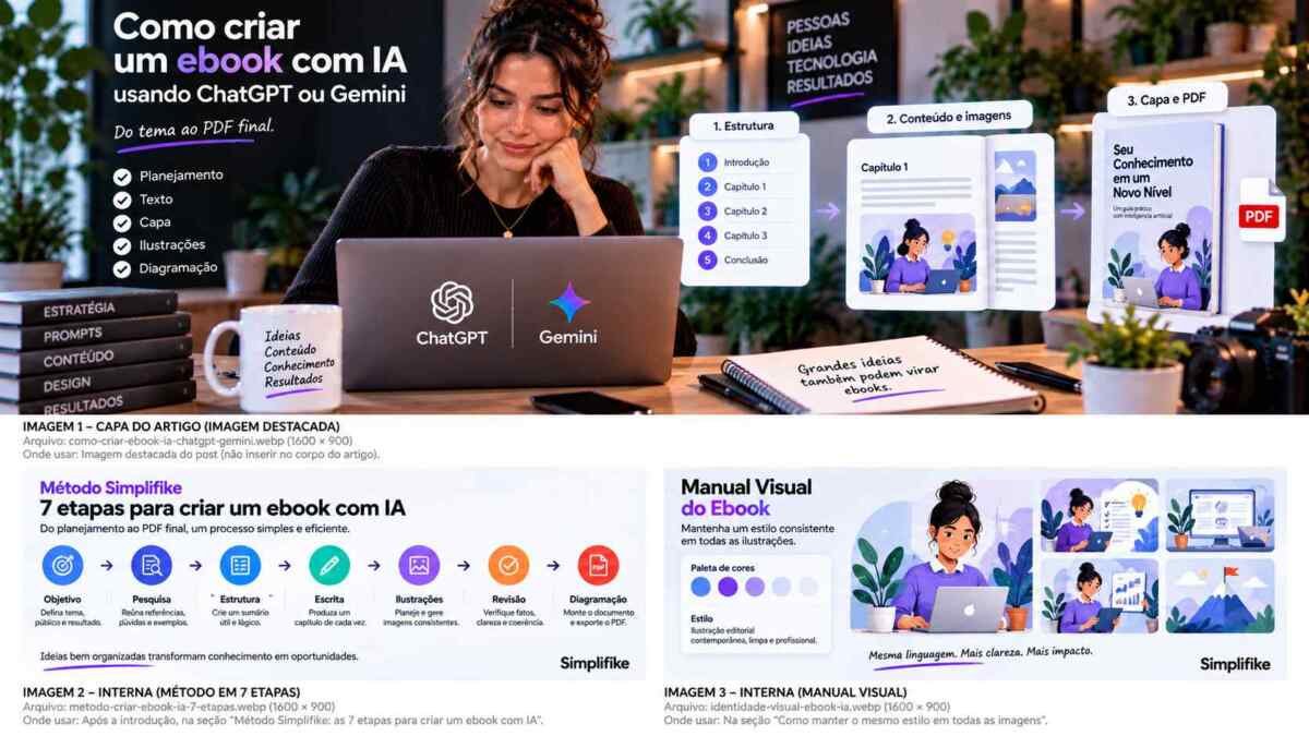 Metodo simplifike para criar um ebook com IA metodo simplifike para criar um ebook com IA