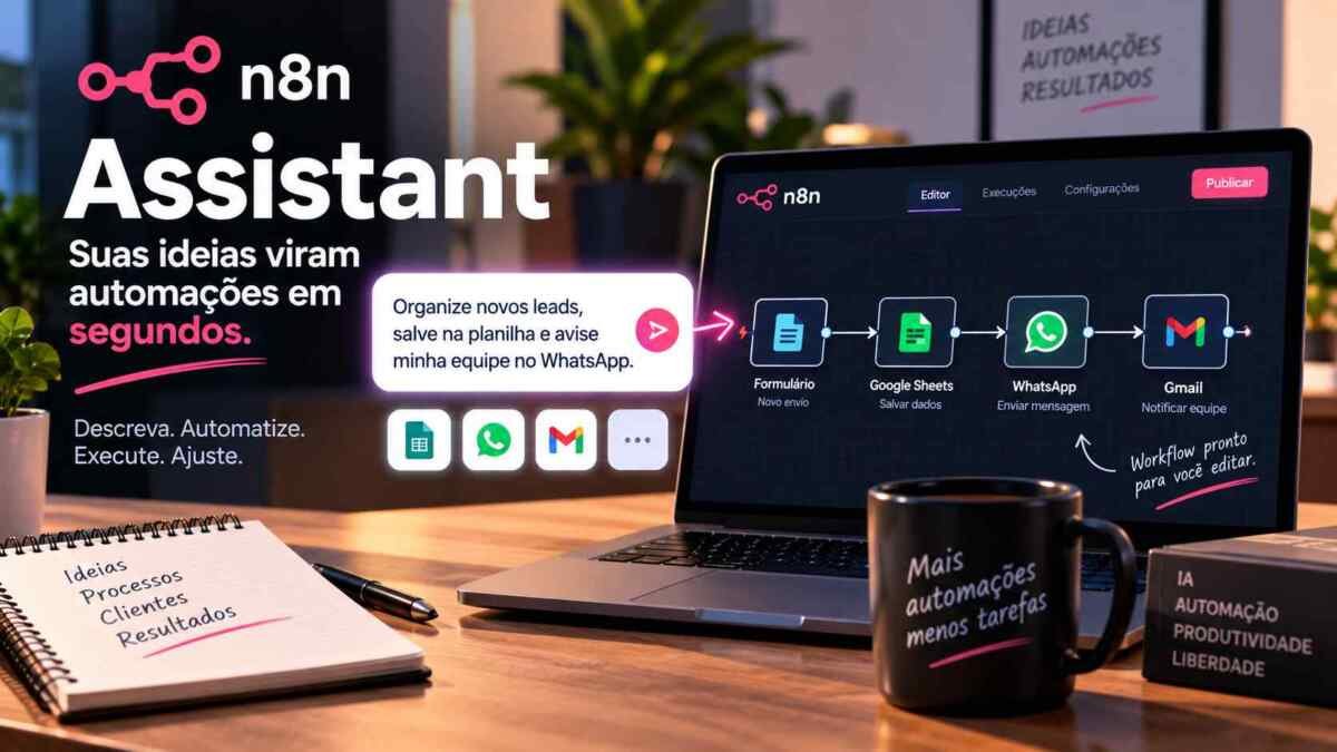 n8n Assistant: como criar automações com IA