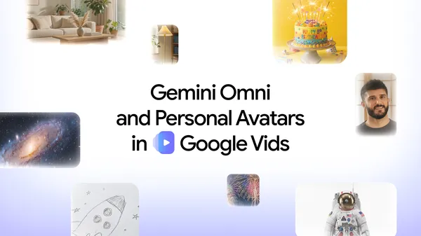 Gemini Omni no Google Vids Gemini Omni integrado ao Google Vids para criação e edição de vídeos com inteligência artificial